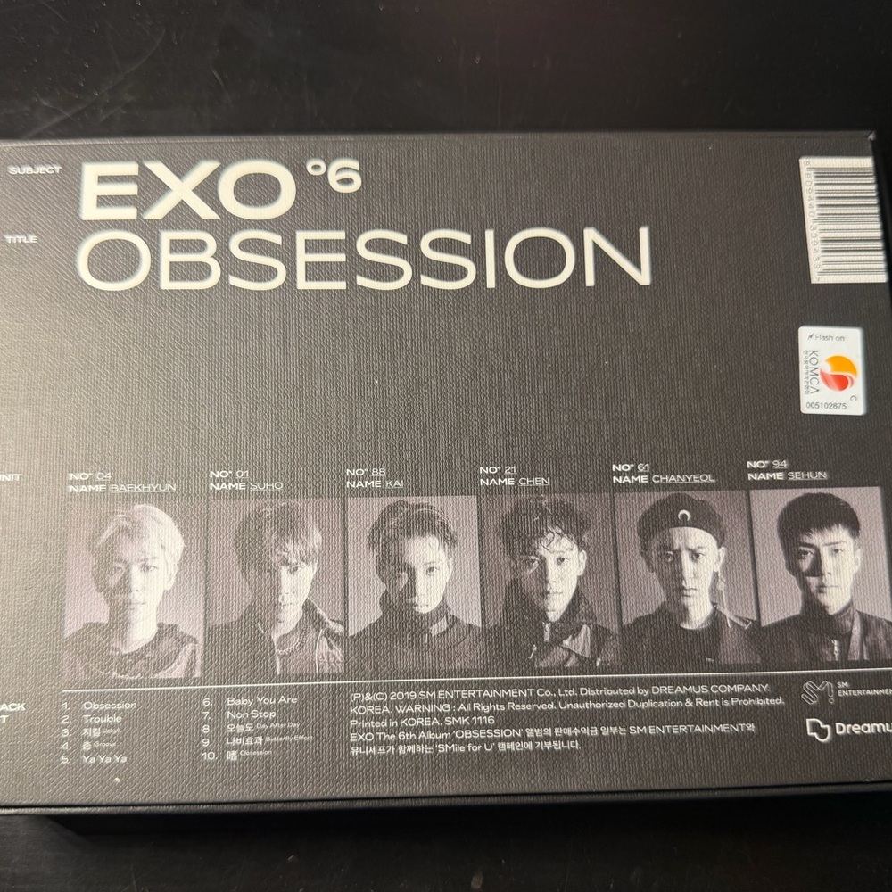 EXO Obsession Album